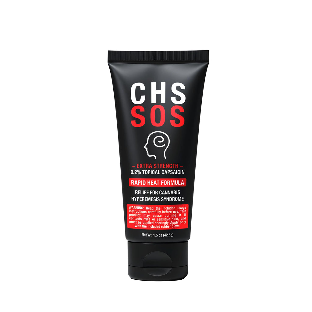 CHS SOS Extra Strength Capsaicin Cream 0.2% High Potency – Fast Absorbing Warming Formula, Non-Greasy Topical Support – 1.5 oz x 1pack
