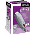Andis 04603 Professional Outliner II Beard Trimmer - Zero Gapped Carbon Steel Blade - Grey, 1 Pack