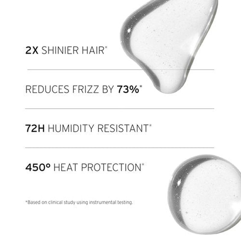 FEKKAI Brilliant Gloss Glass Hair Anti-Frizz Oil Serum - 3.4 oz - Shiny, Glossy, Hydration, and Heat Protection - Salon Grade, EWG Compliant, Vegan & Cruelty Free