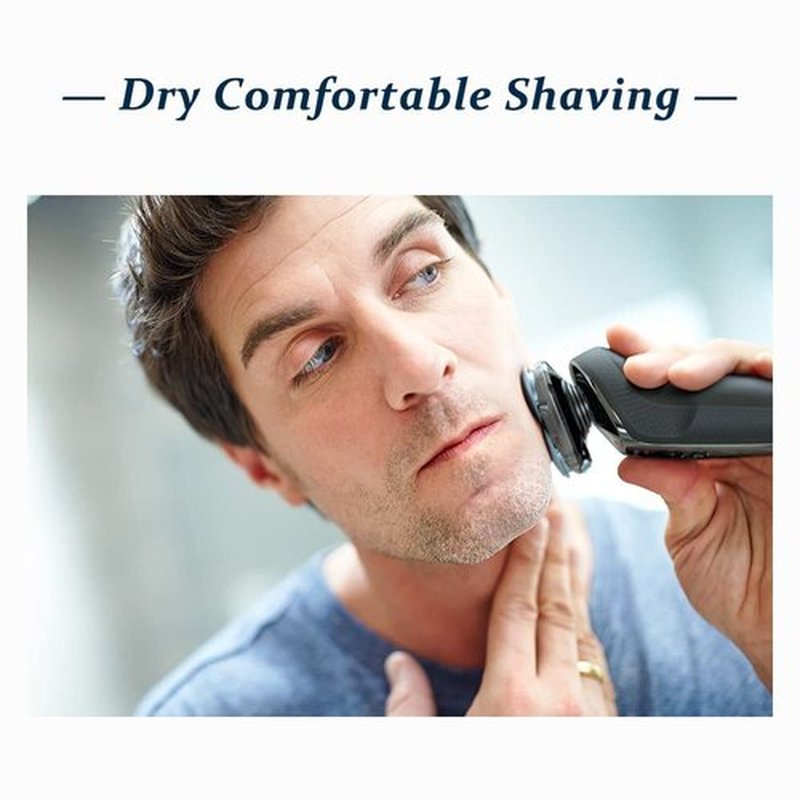 Rollingfit SH30 Replacement Heads - Compatible with Philips Norelco Shaver Series 1000, 2000, 3000 | Easy Cut & Replace - 3-Pc Pack