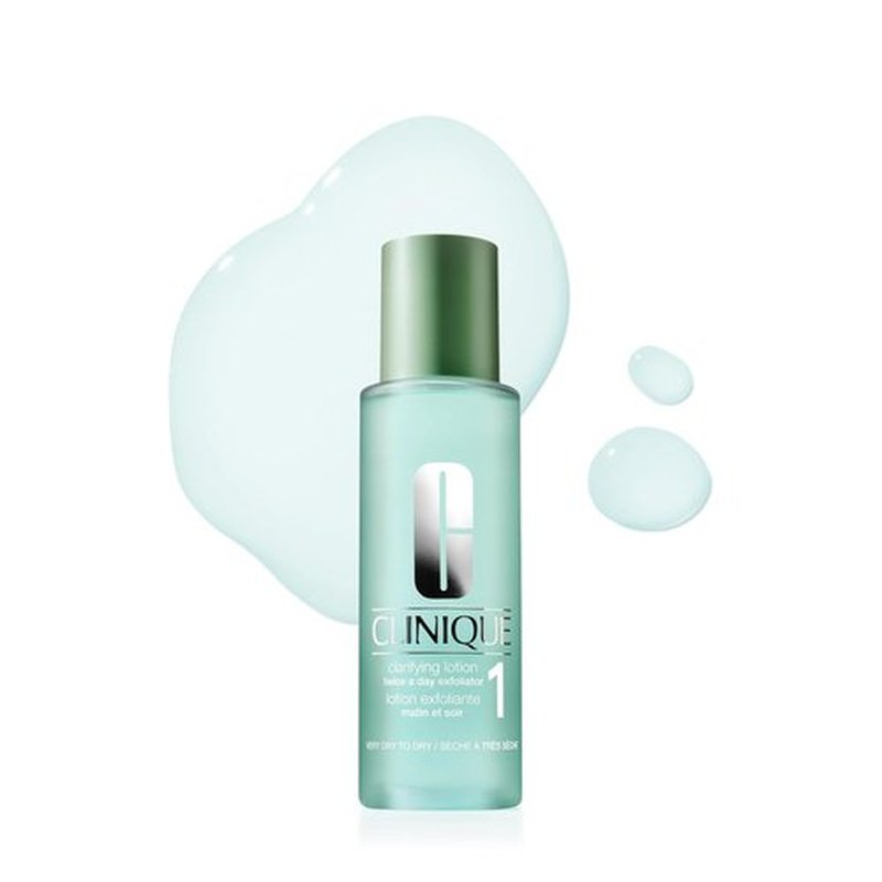 Clinique 3-Step Clarifying Lotion - Exfoliating Toner With Witch Hazel & Salicylic Acid | For Very Dry Skin