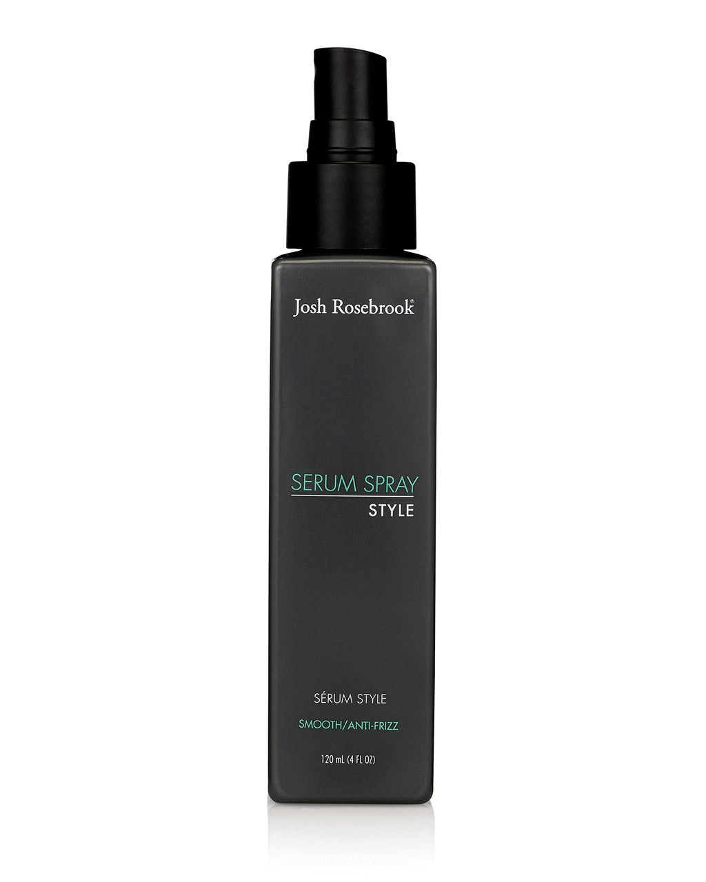 Josh Rosebrook Serum Spray - anti-frizz, wave and curl smoothing and defining hair styling spray that also performs as a nourishing, herbal-active scalp treatment - 120 mL - 4 Oz