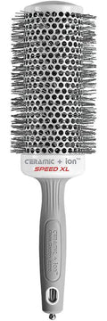 Olivia Garden Ceramic + Ion Speed XL - Professional Extra-Long Round Thermal Hair Brush for Thick Hair