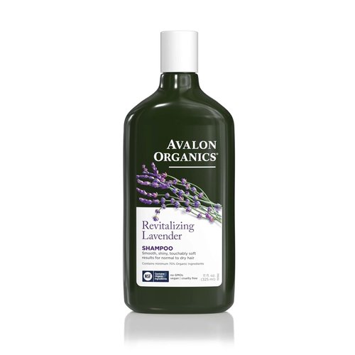 Avalon Organics Revitalizing Lavender Shampoo - Smooth, Shiny Hair for Normal to Dry Hair | 11 Fl Oz
