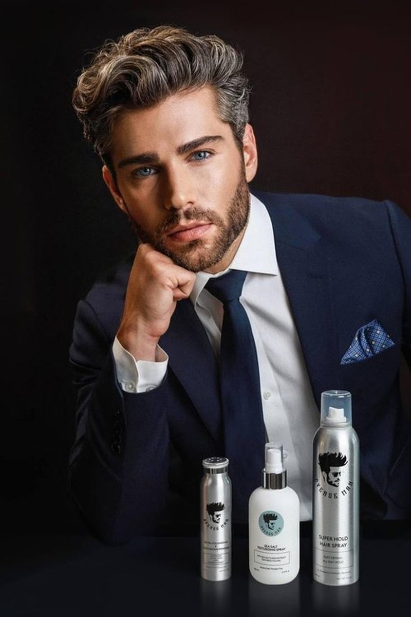 Avenue Man Extra Volumizing Hair Texture Powder - Matte Finish Styling Powder for Men | All-Day Hold with Bamboo Extract