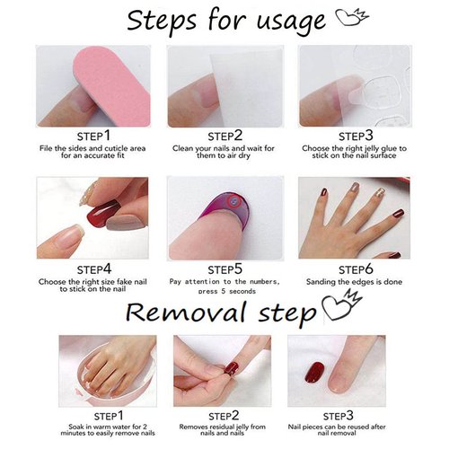 Foccna Coffin Press on Nails Nude Long Acrylic Artificial Nails Simple Glossy Fake / False Nails with Glossy Ballerina Nails for Women and Girls,24Pcs