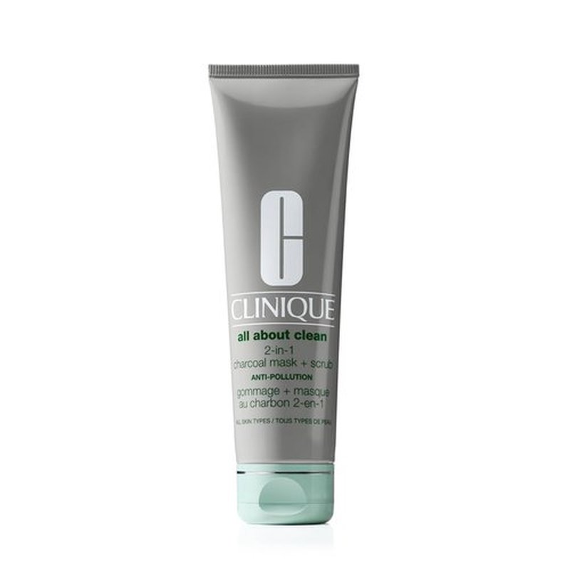 Clinique All About Clean Charcoal Mask Scrub - 2-in-1 Exfoliating Formula | 3.4 oz