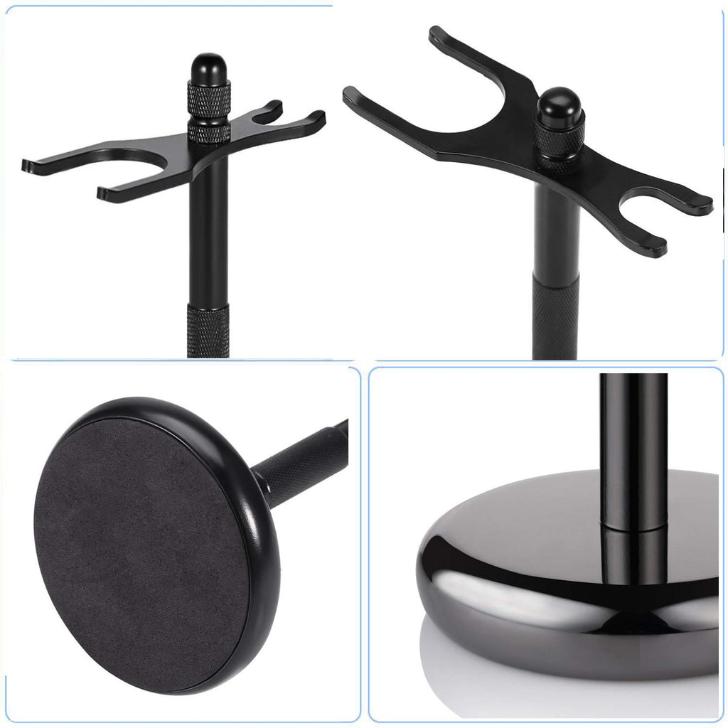 Makidar Premium Razor and Shaving Brush Stand Safety Razor Double-Sided Holder