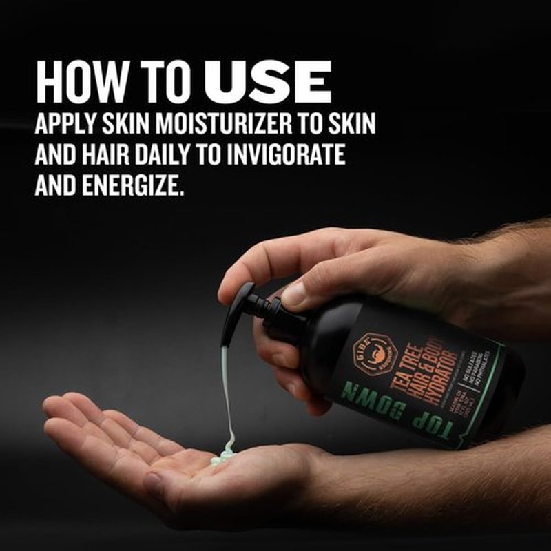 GIBS Top Down Hair & Body Hydrator - Nourishing Moisturizer for All Skin Types