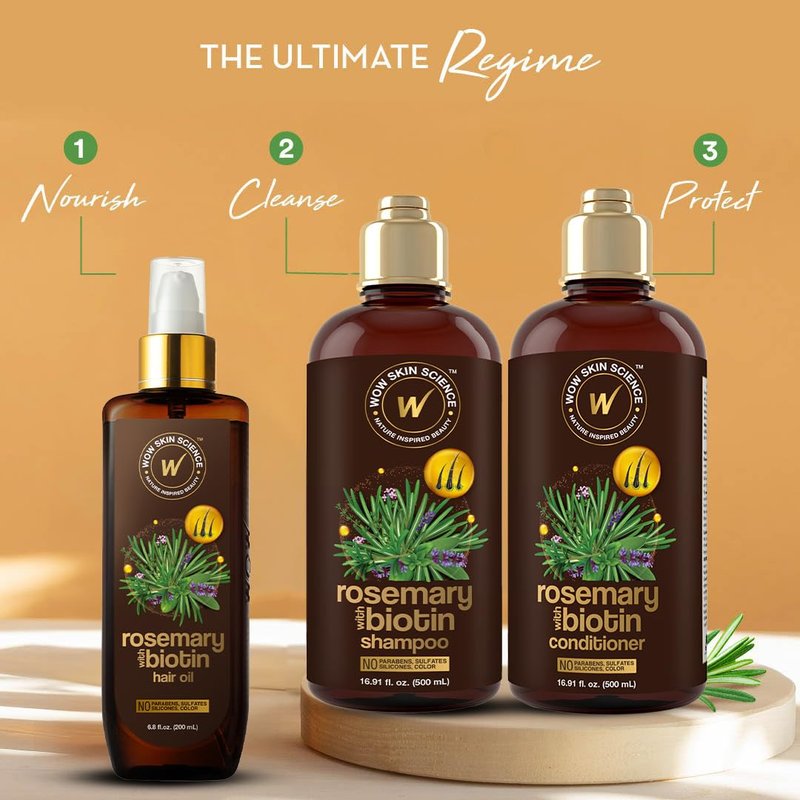 WOW Skin Science Rosemary with Biotin Conditioner 16.9 oz