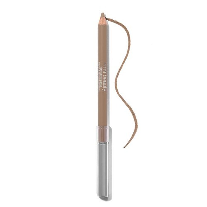 RMS Beauty Back2Brow Pencil - Waterproof, Smudge-Resistant Brow Color with Fine Tip for Natural Strokes | 0.3g