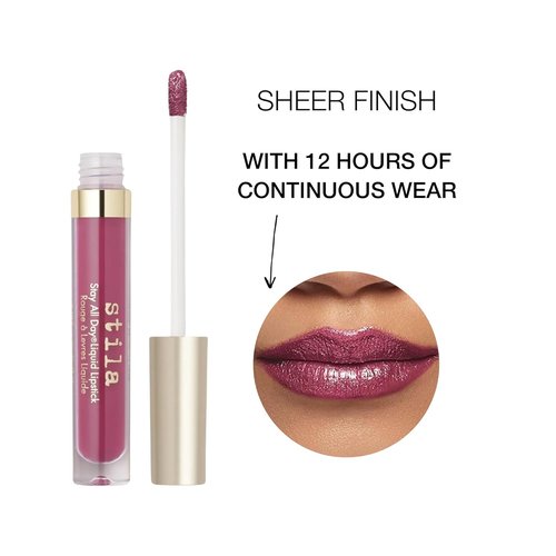 Stila Stay All Day Liquid Lip - Sheer & Shimmer Finish for Long-Lasting Color