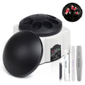 SAVILAND Nail Soaking Bowl: Nail Soaking Bowl & Acetone Nail Polish Remover Gel Nail Polish Remover Machine Gel Polish Removal Electric Soak off Bowl Gel Polish Remover with Cuticle Oil Salon Home