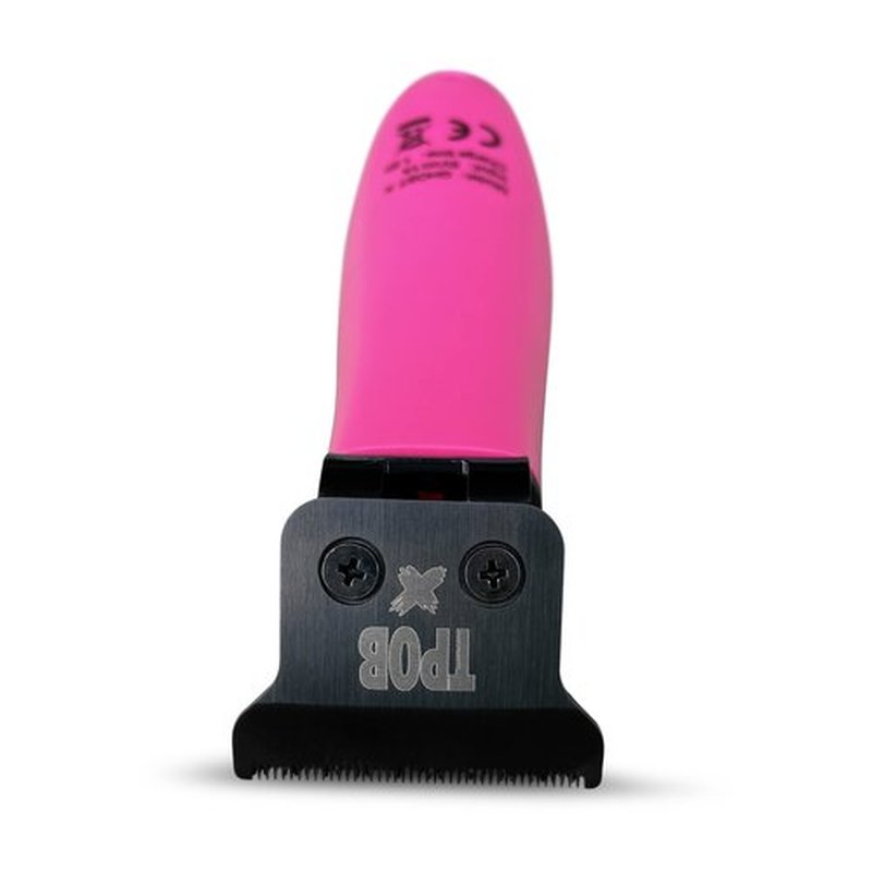 TPOB Slime 2 Candy Pink Clipper Trimmer Shaver Set Barber Hair Clippers in Matte Pink with Taper Blade