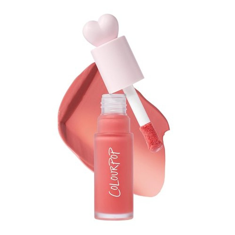 ColourPop Weightless Liquid Blush - Hydrating Cheek Color for Glowing Summer Makeup - Super Shy (0.30 oz)