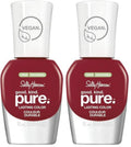 Sally Hansen - Good. Kind. Pure Vegan Nail Polish, Cherry amore, Packaging May Vary (Pack of 2)