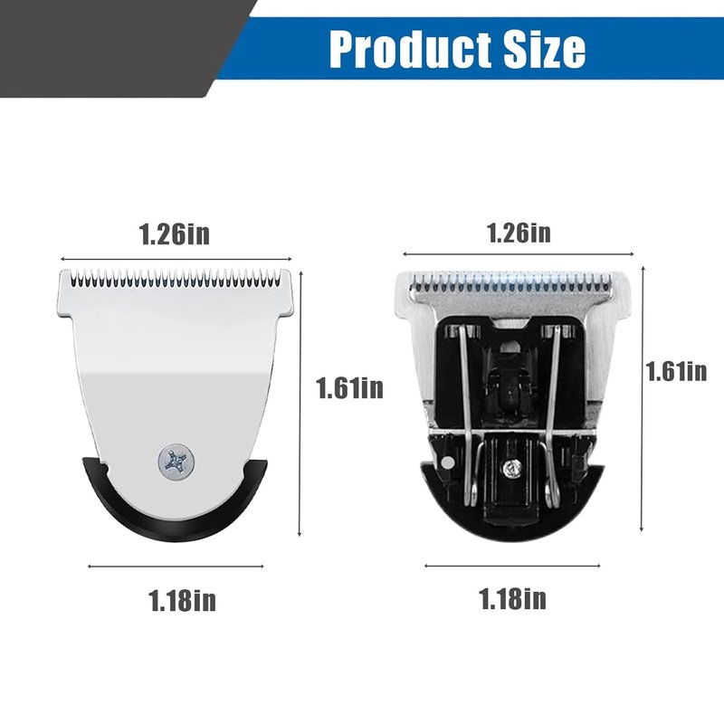 Wahl Detachable Hair Clipper Replacement Blades #2111 - Compatible with Mag Trimmers 8841/8700/8143 | 1 Pack