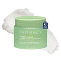 Farmacy Green Clean Makeup Remover Balm - Waterproof Cleansing Balm + Oil Cleanser for Sensitive Skin - Hydrates & Softens (200ml)