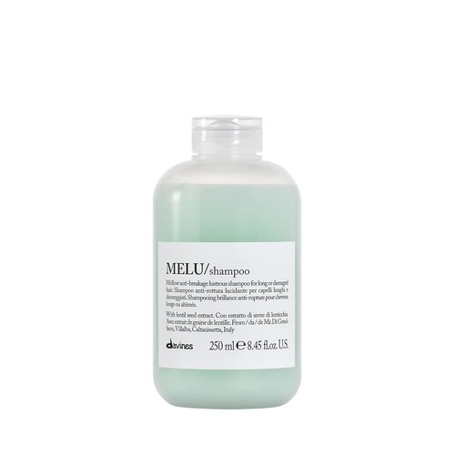 Davines MELU Shampoo - Elasticizing Anti-Breakage Formula for Long, Damaged Hair | 8.45 Fl Oz