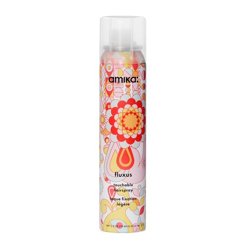 amika fluxus touchable hairspray, 2.5oz