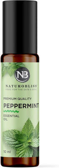 NaturoBliss Peppermint Essential Oil Roll-On - Refreshing Aroma for Relaxation | 10 ml