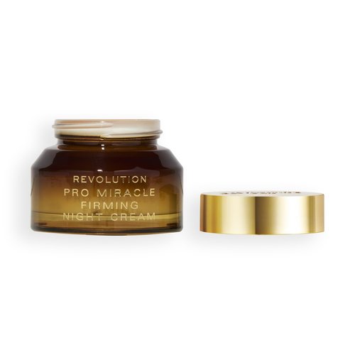Revolution Pro Miracle Vegan Collagen Night Cream, Hydrating Moisturizer, Smooths & Firms Skin with Vegan Collagen & Squalene, Vegan & Cruelty-Free, 1.69 fl oz