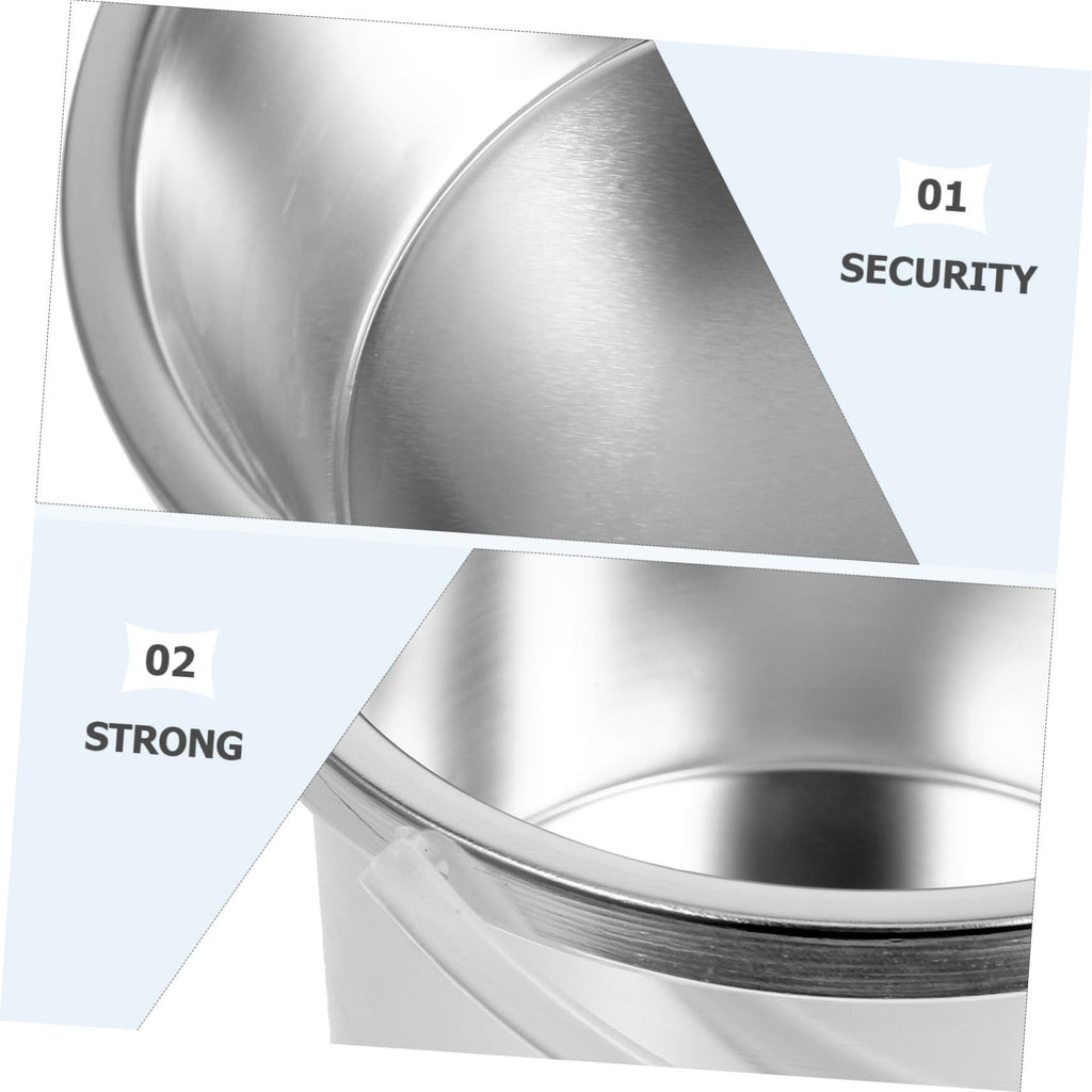 BATHVEVE Wax Melting Pot Replacement Aluminum Inner Pot for Hair Removal Small Size Easy to Wax Machines