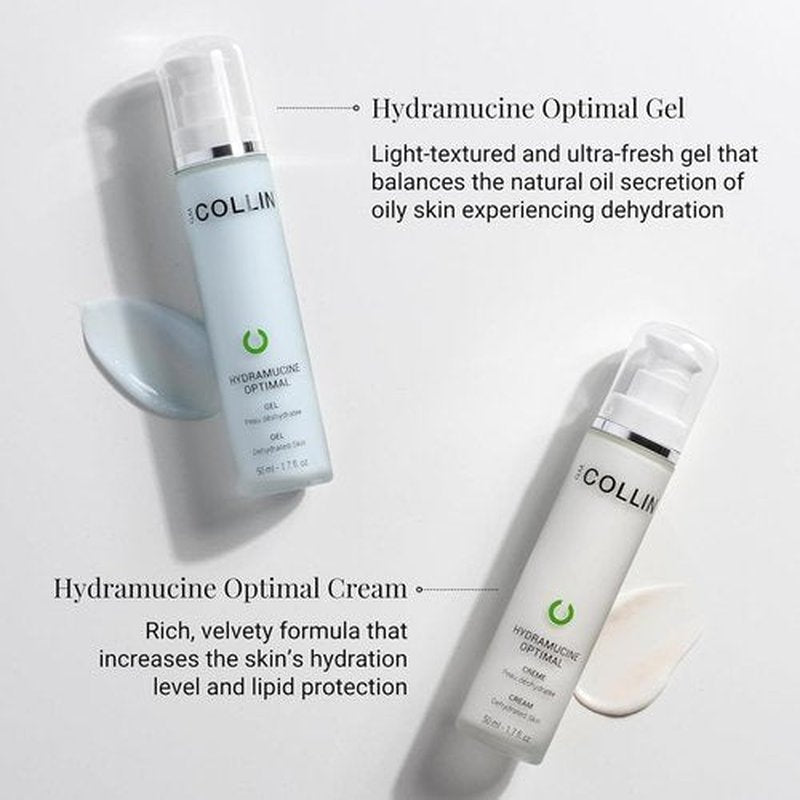 G.M. COLLIN Hydramucine Optimal Cream - Daily Face Moisturizer for Normal to Dry Skin | Firming Lotion