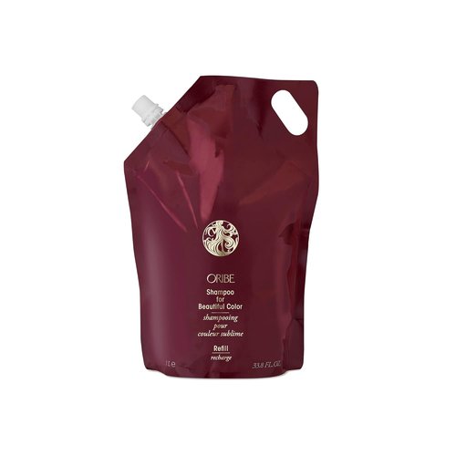 Oribe Shampoo for Beautiful Color - Protects Color, Adds Shine & Prevents Fading - 33.8 oz Refill