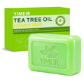 YIMEIR Tea Tree Soap Handmade, About 4.5Oz, Tea Tree Oil Soap Bar for Face & Body - Natural Acne Treatment, Deep Cleansing for Oily & Sensitive Skin, Antibacterial & Soothing Bath Washing Soap