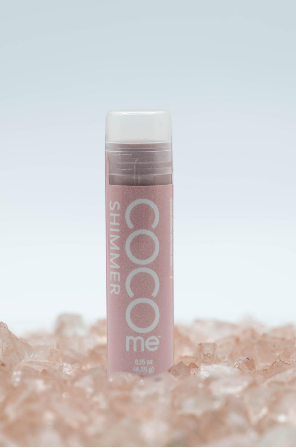 CocoMe Color Tinted Lip Balm (Shimmer) -All Natural Organic Coconut Oil and Beeswax for moisture and nourishment