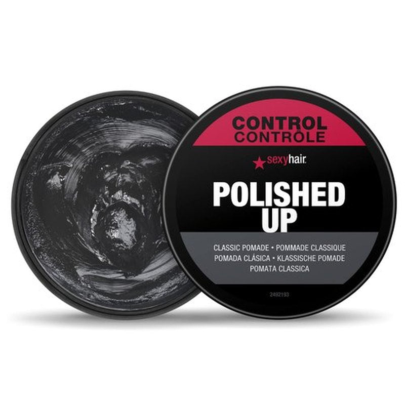 SexyHair Style Polished Up Pomade - Classic Shine for Polished Styles | Easy Wash Out