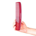 Styling Gear No. 300 Large Comb - 8.5" Specialty Hair Styling & Cutting Comb for Barbers and Stylists, Burgundy 1 Pc.
