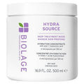 Biolage Hydra Source Deep Treatment Mask - Nourishes & Smooths, For Dry Hair, Infused with Micro-Filtered Aloe Vera & Fermented Hyaluronic Acid, Vegan & Paraben-Free, Packaging May Vary