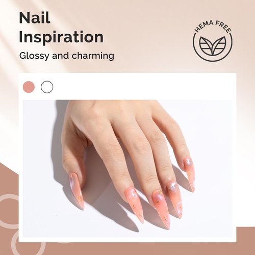 MelodySusie Hema Free Blooming Gel for Nail Design, Marble Watercolor UV Nail Polish, Spreading Effect Sheer Painting Nail Art Supplies, Nail Salon Manicure at Home for Women, 0.53 Fl Oz