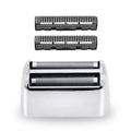 BaBylissPRO Replacement Foil & Cutters - Compatible with FXFS2 & FXFS2G Double Foil Shaver | Silver Foil Head Kit