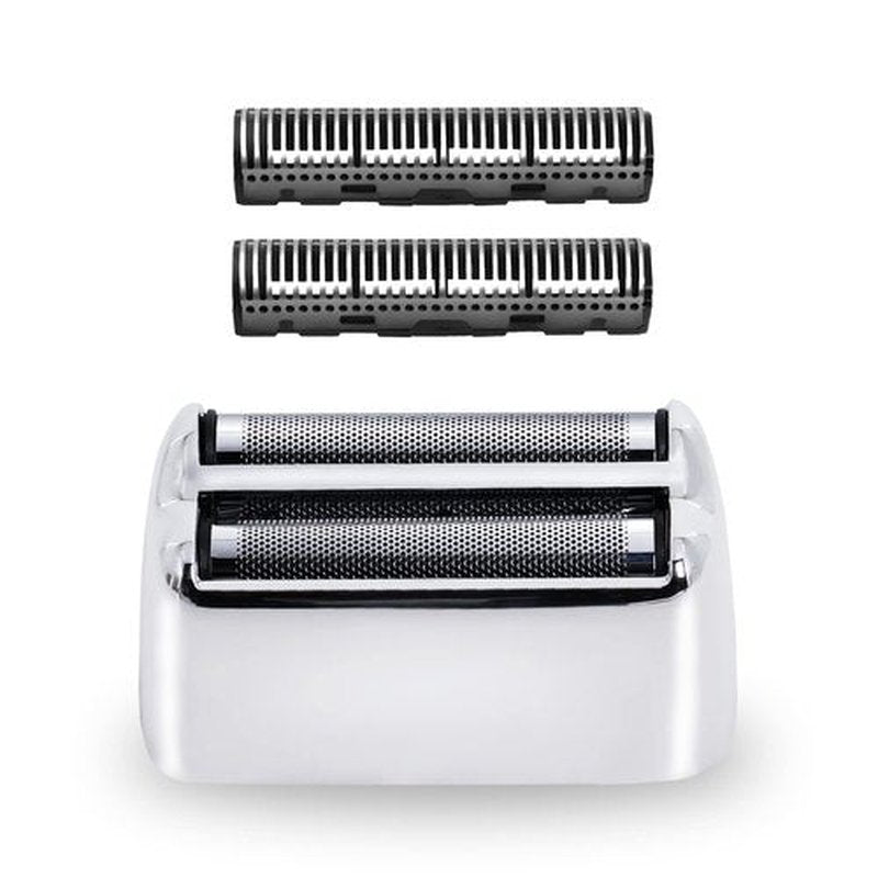 BaBylissPRO Replacement Foil & Cutters - Compatible with FXFS2 & FXFS2G Double Foil Shaver | Silver Foil Head Kit