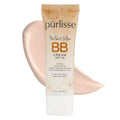 Pūrlisse Perfect Glow BB Cream with SPF 30 - Matte & Dewy Finish - Enriched with Goji & Hawthorn Berry - Fair (1.4 oz)