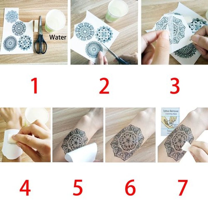 GLARYYEARS Temporary Tattoos for Men, 24-Pack Large Fake Tattoos, Long-lasting Animal Tattoos, Wolf Lion Snake Design Variety Pack Realistic Tattoos 3D, Cool on Half Arm Leg Back Body