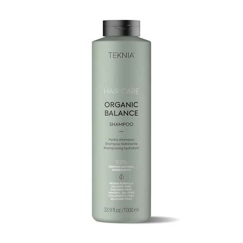 Lakmé Teknia Organic Balance Shampoo - Hydrating Formula for Scalp & Hair | 33.8 Fl Oz