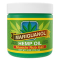 Mariguanol Extra Strong Muscle Rub Gel with Hemp Oil, Menthol & Camphor – Cooling, Fast-Absorbing Topical Gel for Post-Workout Active Lifestyles – Net Wt. (4 Ounce (Pack of 1))