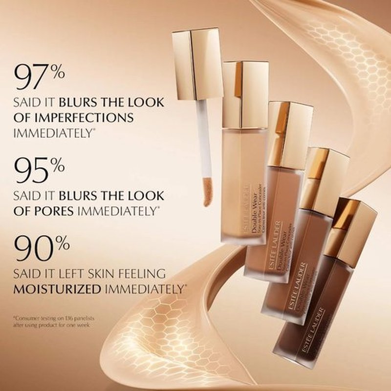 Estée Lauder Double Wear Concealer - 24-Hour Flawless Coverage | Hydrating Soft Matte Finish, 0.4 Fl Oz
