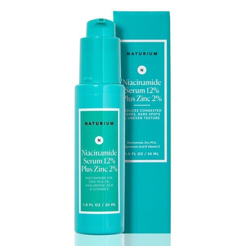 Naturium Niacinamide Face Serum 12% - Anti-Aging Pore Minimizer & Dark Spot Corrector | 1 oz Vegan Formula