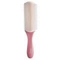 Diane Pro Nylon Pin Styling Hairbrush for Detangling, Separating, Shaping, and Defining Wet or Curly Hair, Heat-Resistant, Anti-Static, Hair Care Essential, Pink