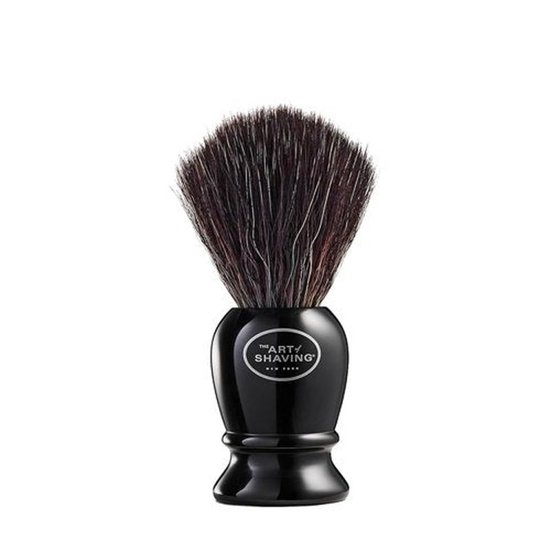 The Art of Shaving Original Shaving Brush - Premium Synthetic Fibers for Rich Lather - Pure Black