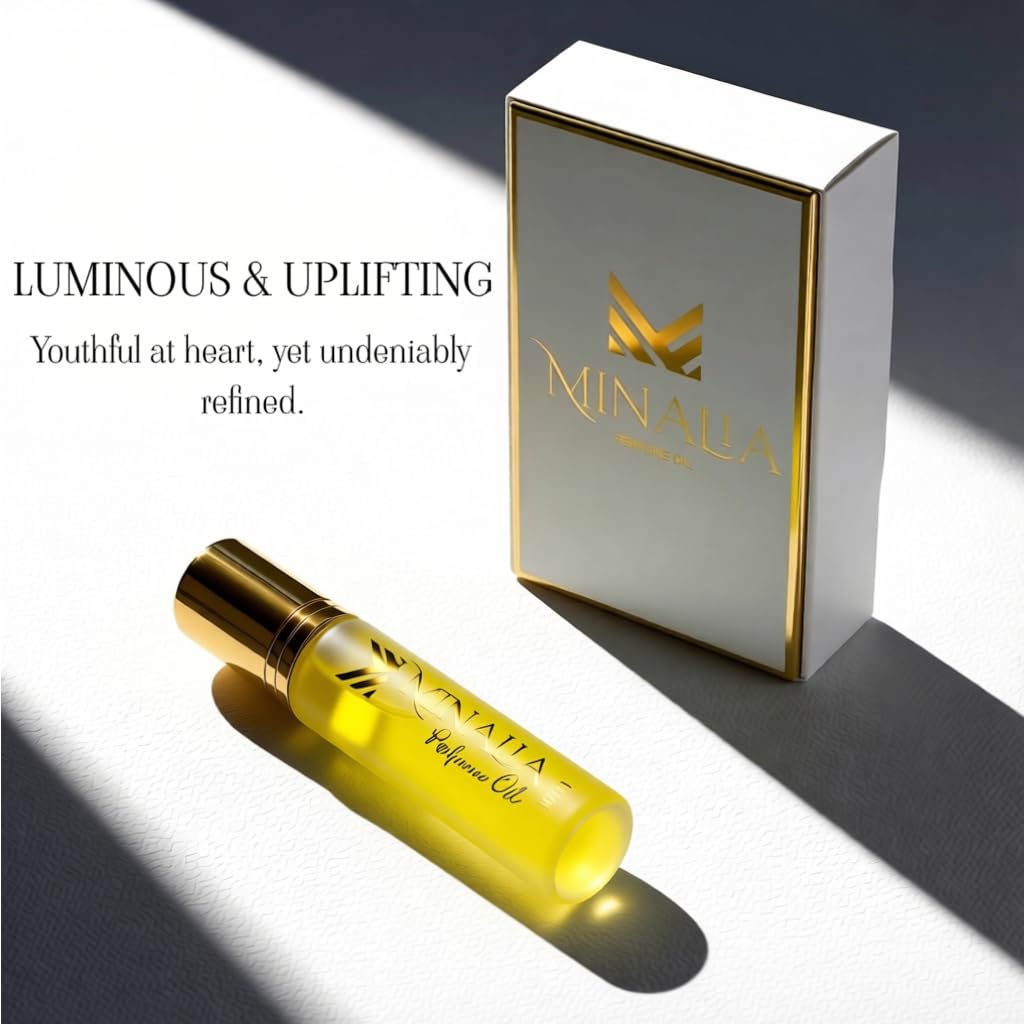 MINALIA Roll-On Perfume Oil – Alcohol-Free – 10 mL (Tunisian Jasmine)