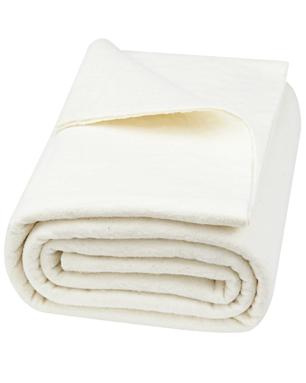 PLANTIONAL Grinding Natural Cotton Quilt Batting: 47-Inch x 59-Inch Light Weight Purely Natural All Season Quilt Batting for Quilts, Craft and Wearable Arts