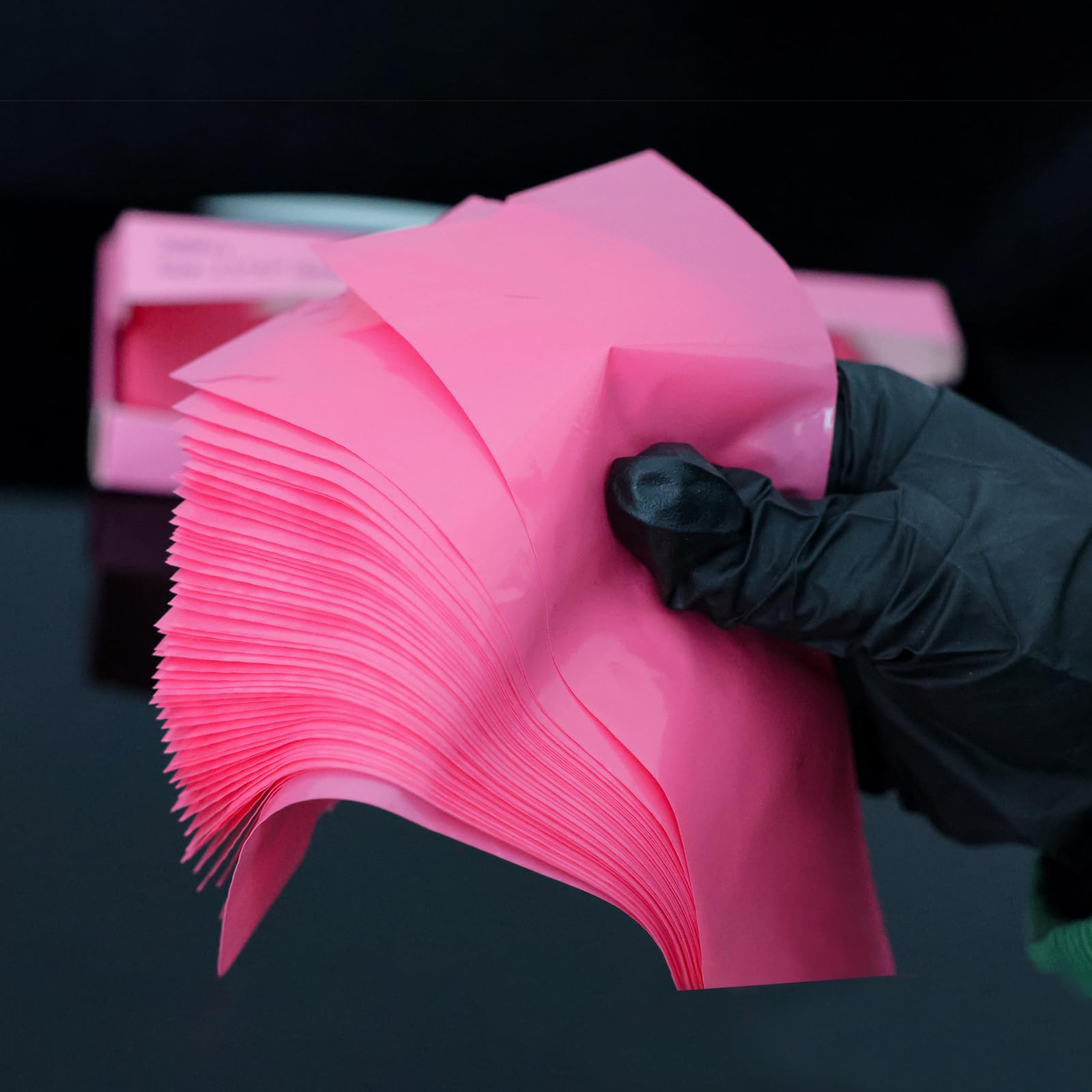 POPUPMU Tattoo Pen Machine Covers 200pcs Pink Pen Covers 2.4 inch X 7 inch Disposable Tattoo Gun Wrap Cartridge Machine Sleeves for Wireless Tattoo Pen Machine Kit Beginner Accessories Supply (Pink)