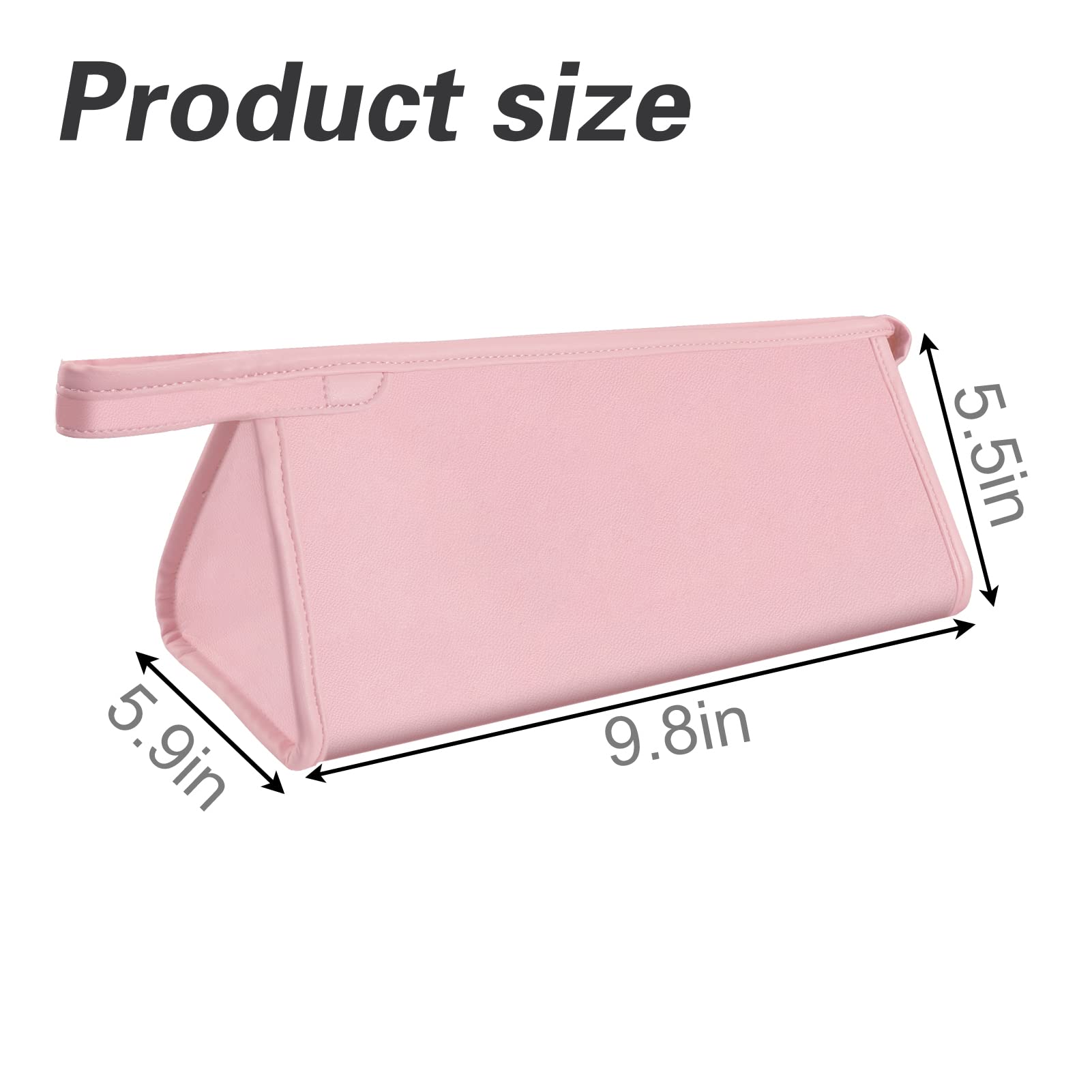 Travel Case for Dyson Airwrap Styler/Shark Flexstyle, Portable Carrying Case for Dyson Supersonic Hair Dryer, Waterproof Anti-scratch Dustproof Shockproof Protection Organizer Travel Storage Bag(Pink)