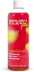Original Rose Makeup Brush Cleaner - Quick-Drying, Rinse-Free Formula for Stubborn Waterproof Makeup - 16 oz